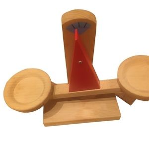 Wooden Justice's balance​